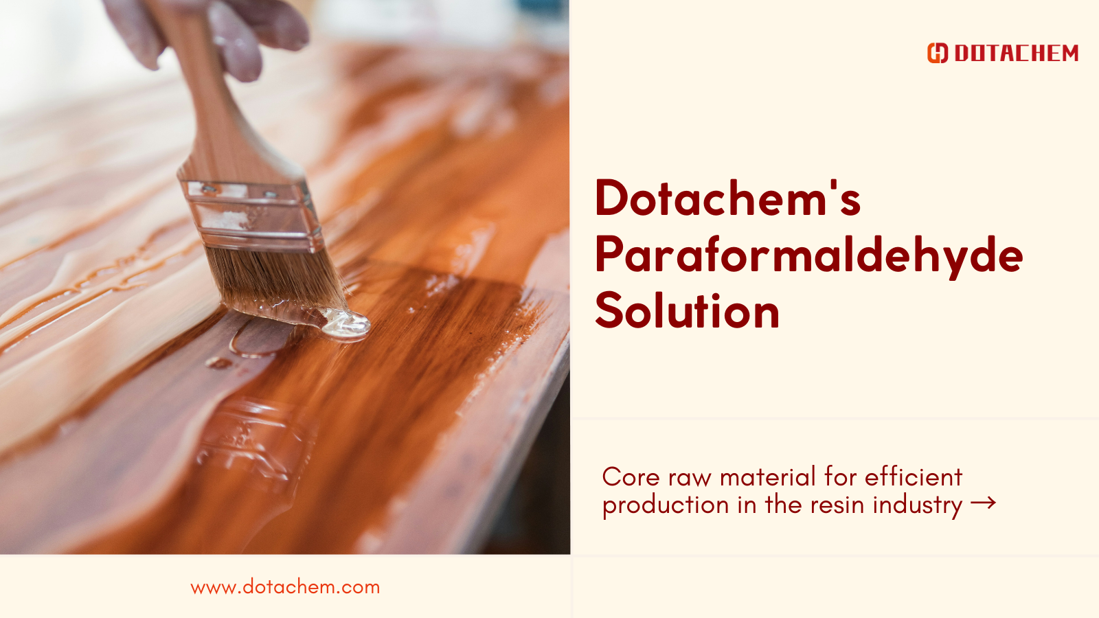 Dotachem को Paraformaldehyde: राल उद्योग मा कुशल उत्पादन को लागि कोर कच्चा माल